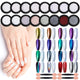 16pcs chrome nail powders