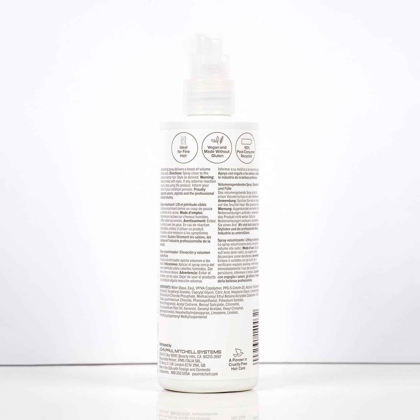 Paul Mitchell Extra-Body Root Boost Volumizing Spray, Targeted Lift, Adds Fullness, For Fine Hair