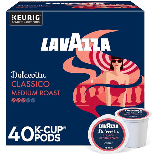 Lavazza Dolcevita, Single-Serve Keurig K-Cup Pods, Medium Roast Coffee