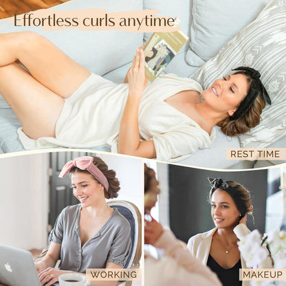 Yanibest_Heatless_Hair_Curler,_No_Heat_Hair_Curlers_to_Sleep_in,_Super_Soft_Ribbon_Wrap_for_Long_Hair,_Overnight_Heatless_Curling_Set_with_Scrunchies_and_Clip,_for_All_Hair_types(Pink)