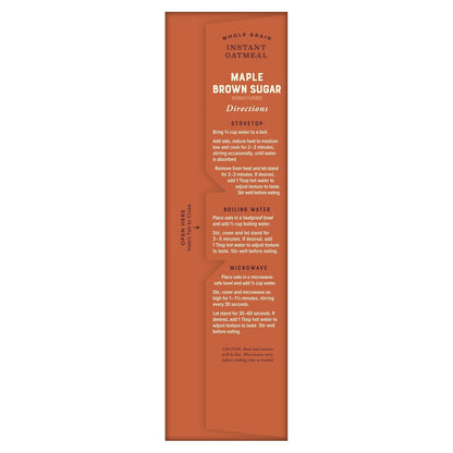 Bob's_Red_Mill_Instant_Oatmeal,_Maple_Brown_Sugar,_6_Packets_Total,_Non-GMO,_Gluten_Free,_Whole_Grain