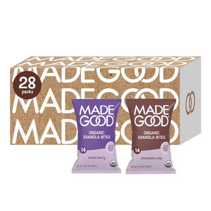 MadeGood_Granola_Bites_Chocolate_Chip_&_Mixed_Berry_Variety_Pack_(28_Count)_Gluten_Free_and_Organic_Snacks