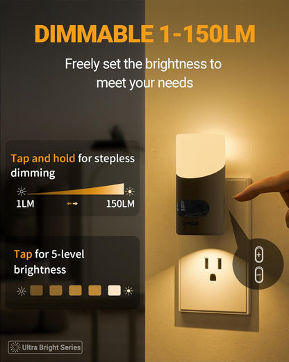 Lyridz_LED_Night_Lights_Plug_into_Wall_with_Motion_Sensor,_1-150LM_Dimmable_Plug-in_Nightlight_Indoor_for_Bedroom,_Bathroom,_Hallway,_Stairs,_Pet_House,_Toilet,_2_Pack
