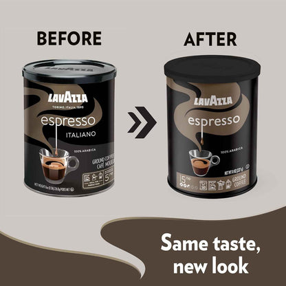 Lavazza Ground Coffee, Medium Roast, 100% Arabica