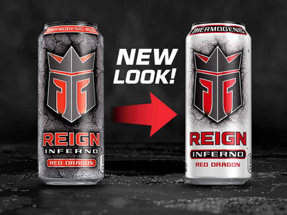 Reign Inferno, Thermogenic Fuel, Fitness and Performance Drink, 16 Fl Oz (Pack of 12)