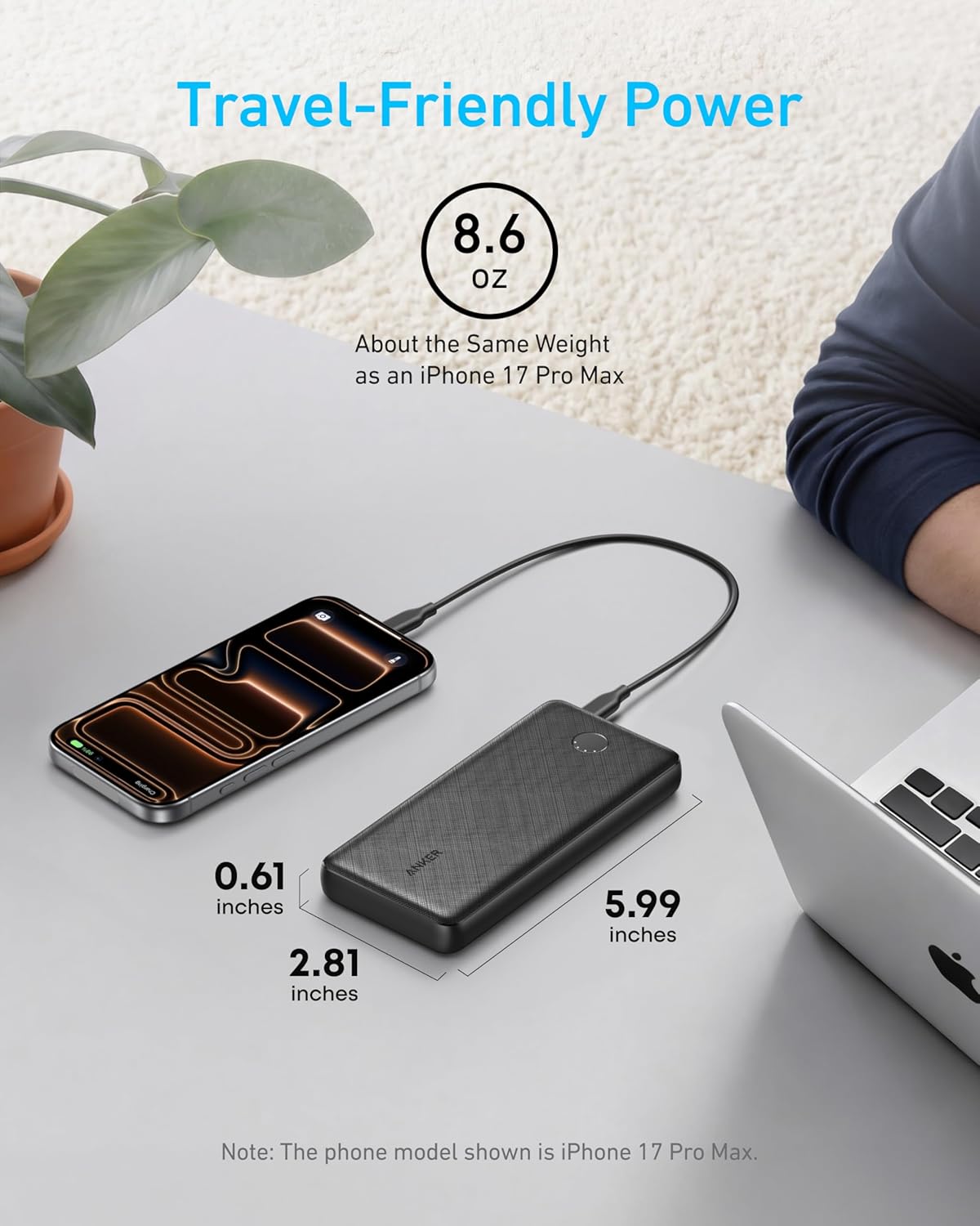 Anker_Power_Bank(PowerCore_10K),_Compact_Travel-Ready_10,000mAh_Battery_Pack_with_PowerIQ_Charging_Technology,_5V/3A_High-Speed_Charging_for_iPhone,_iPad,and_More_(1,_Black)
