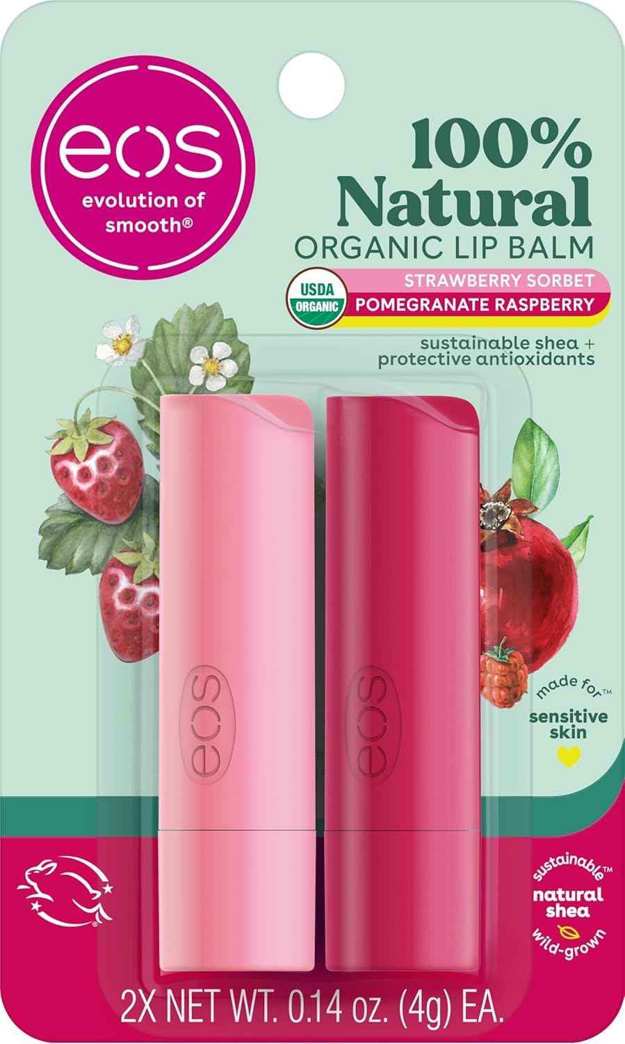 2 Pack Stick- Pom Rasp/Strawberry Sorbet