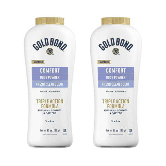 Gold_Bond_Comfort_Body_Powder,_10_oz.,_Talc-Free,_Fresh_Clean_Scent_with_Aloe_&_Chamomile,_Pack_of_2