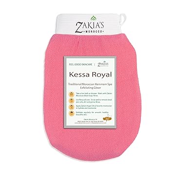 Original_Kessa_Exfoliating_Glove_Microdermabrasion_Exfoliating_Mitts,_Removes_unwanted_dead_skin,_dirt_and_grime_and_Keratosis_Pilaris._Great_for_spray_tan_removal.