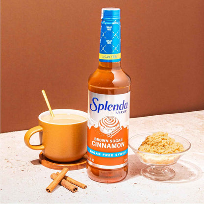 Splenda Coffee Syrup Brown Sugar Cinnamon Sugar Free 750ml - Premium At Home Cafe Experience for the Discerning Palate