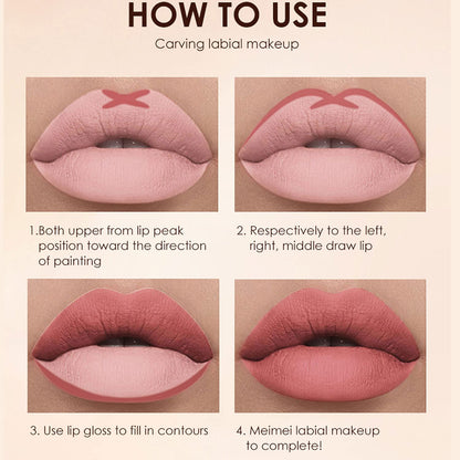 BestLand_12Pcs_Matte_Liquid_Lipstick_+_Lip_Liner_Pens_Set_-_One_Step_Lips_Makeup_Kits_Pigment_Velvety_Nude_Lip_Stain_Waterproof_Long_Wear_Lip_Gloss_Make_up_Gift_Set,_Cosmetic_Glossy_Cosmetic_Glossy_Lip_Care_Long_Lasting