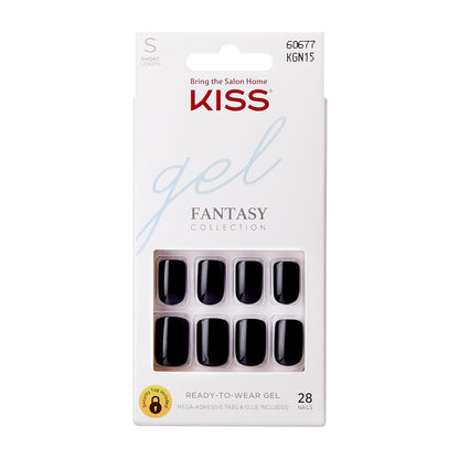 KISS_Gel_Fantasy_Press_On_Nails,_Nail_glue_included,_Aim_High',_Short_Size,_Squoval_Shape,_Includes_28_Nails,_2g_Glue,_1_Manicure_Stick,_1_Mini_File,_1_Adhesive_Tab_Nail_Art_Nail_Care