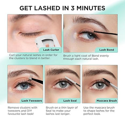 BEYELIAN_Lash_Extension_Kit_Cluster_Lashes_Kit_with_120_Pcs_D+_Curl_Lash_Clusters,_Clusters_Eyelash_Applicator_Tool,_Cluster_Lashes_Bond_and_Seal_Clusters_Lash_Remover_Easy_to_Apply_at_Home_(C53)