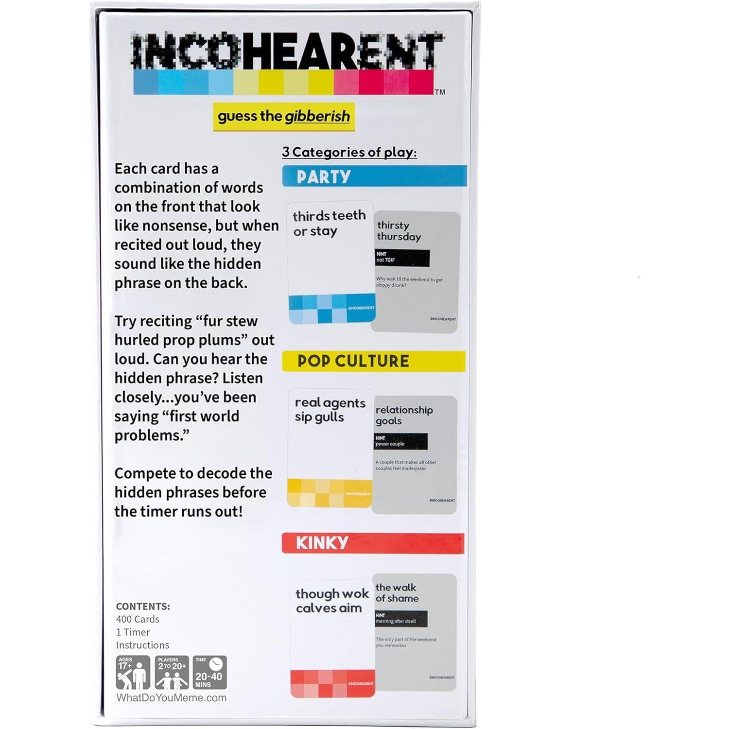 WHAT_DO_YOU_MEME?_Incohearent_-_Guess_The_Gibberish_Party_Game_-_The_Spicier_Edition_with_Refreshed_Content_—_Fun_Games