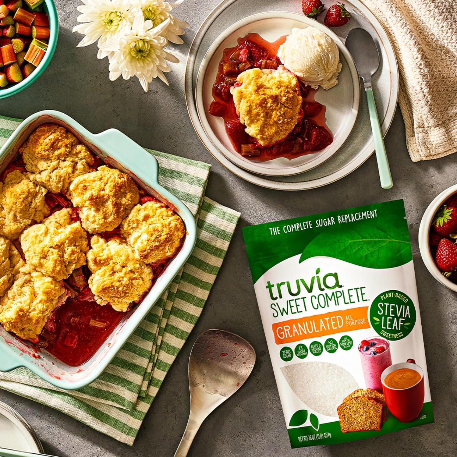 Truvia_Sweet_Complete_Granulated_All-Purpose_Calorie-Free_Sweetener_from_the_Stevia_Leaf,_16_oz_Bag