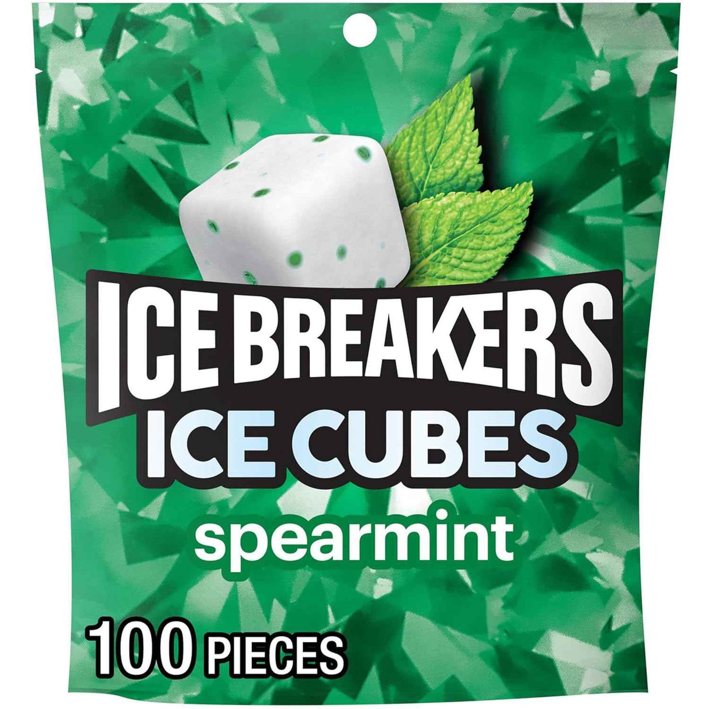 ICE BREAKERS Ice Cubes Spearmint Sugar Free Chewing Gum – Desk-Drawer Fresh Breath for Office Meetings and Presentations