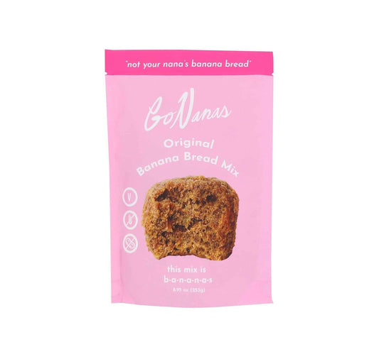 Go Nanas Original Banana Bread Mix – Clean-Label Baking for Health-Conscious Home Bakers