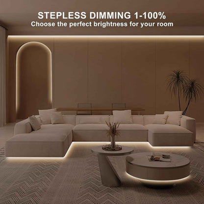 Lumistrips COB LED Strip Light – Flameless Night Lighting for Stairs, Hallways and Bedrooms