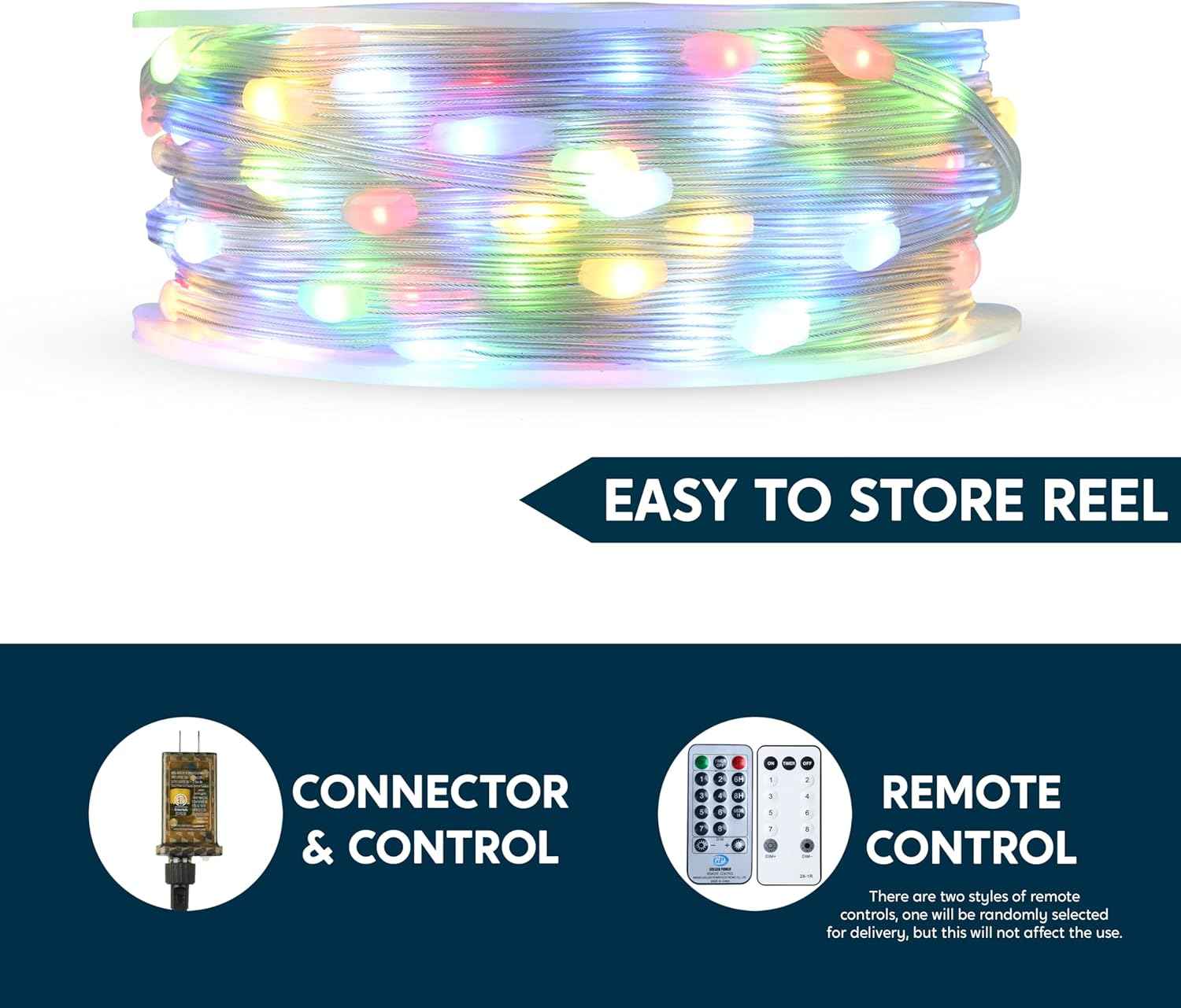 Joiedomi 600 LED Outdoor String Lights – IP44 Weatherproof 197 FT Roofline and Patio Lighting with 8 Modes and Timer
