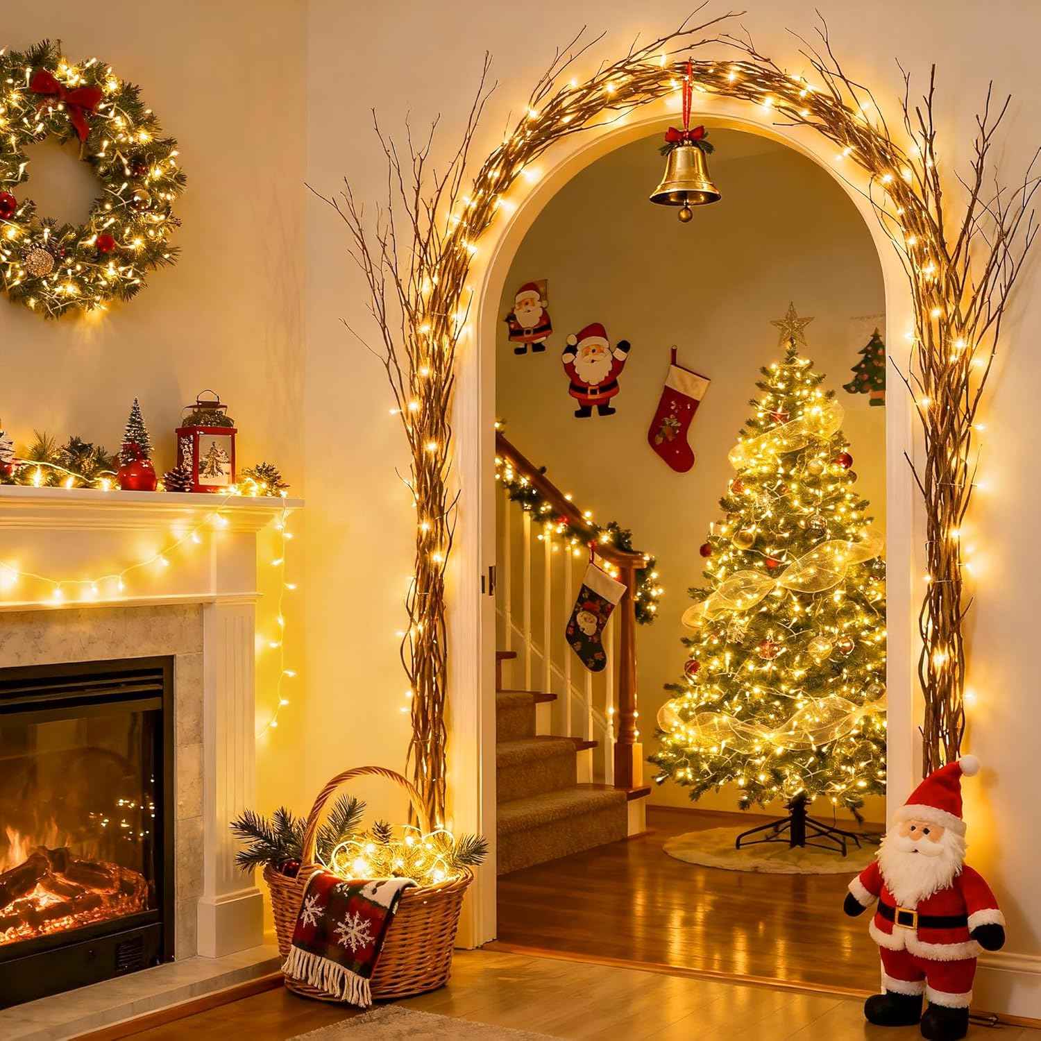 JMEXSUSS LED String Lights – Child Safe 30V Fairy Lights for Kids Bedroom, Playroom, and Nursery Night Light