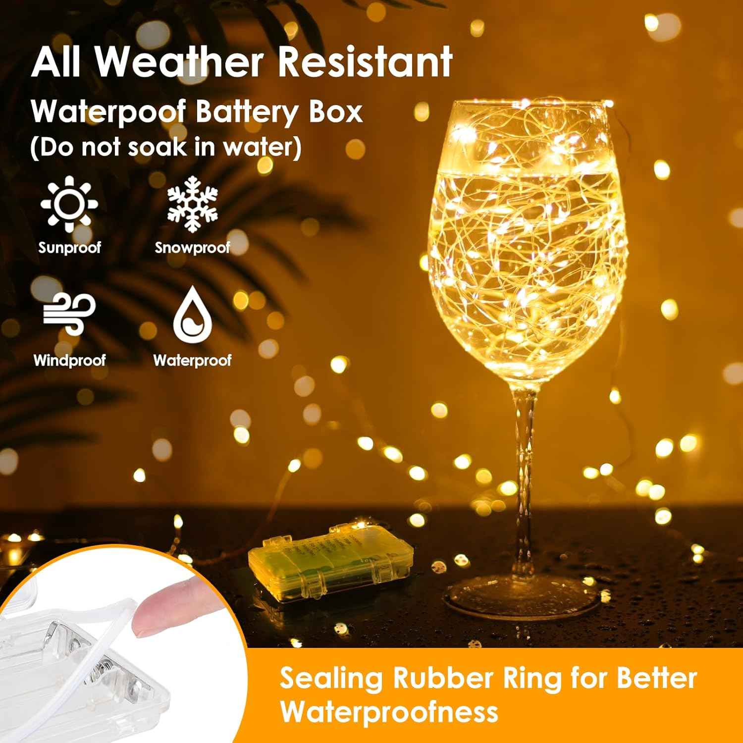 Mlambert Fairy Lights – Thoughtful Birthday Gift for Women, Cozy Warm White Bedroom Decor with Remote