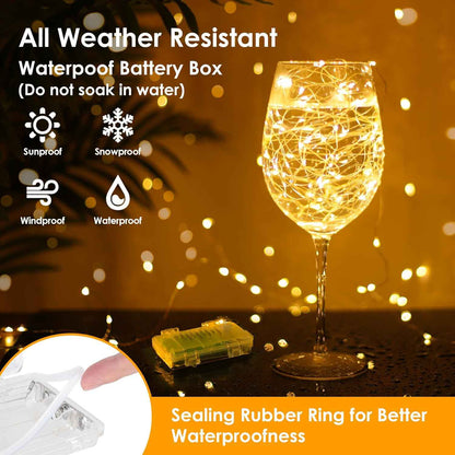 Mlambert Fairy Lights – Thoughtful Birthday Gift for Women, Cozy Warm White Bedroom Decor with Remote