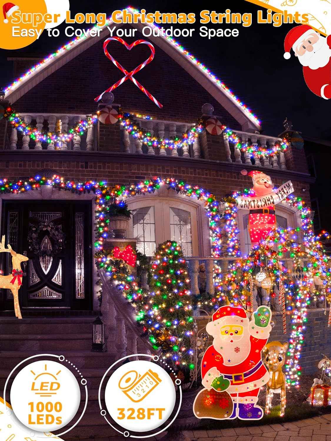 CozyHOME 29V Low Voltage LED String Lights – Cool-to-Touch, Flameless Family & Pet Safe Holiday Lighting