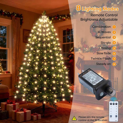 Lumary Indoor Outdoor Christmas Lights 400 LED Waterproof – Worry Free Holiday Setup for Homes with Children