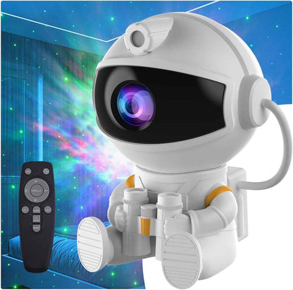 Astronaut Star Projector Night Light – Thoughtful Christmas & Housewarming Gift, Galaxy Ceiling Lamp for Bedroom Decor