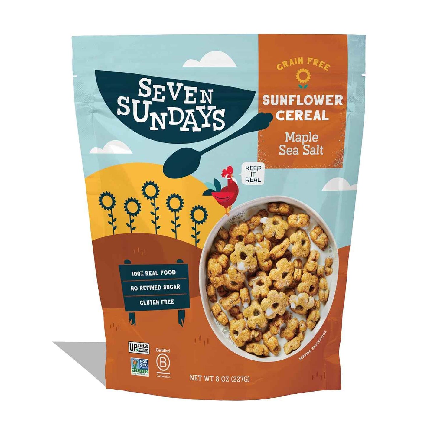 Seven Sundays Maple Sea Salt Cereal – Portable Crunchy Snack for Hiking Packs and Trail Days