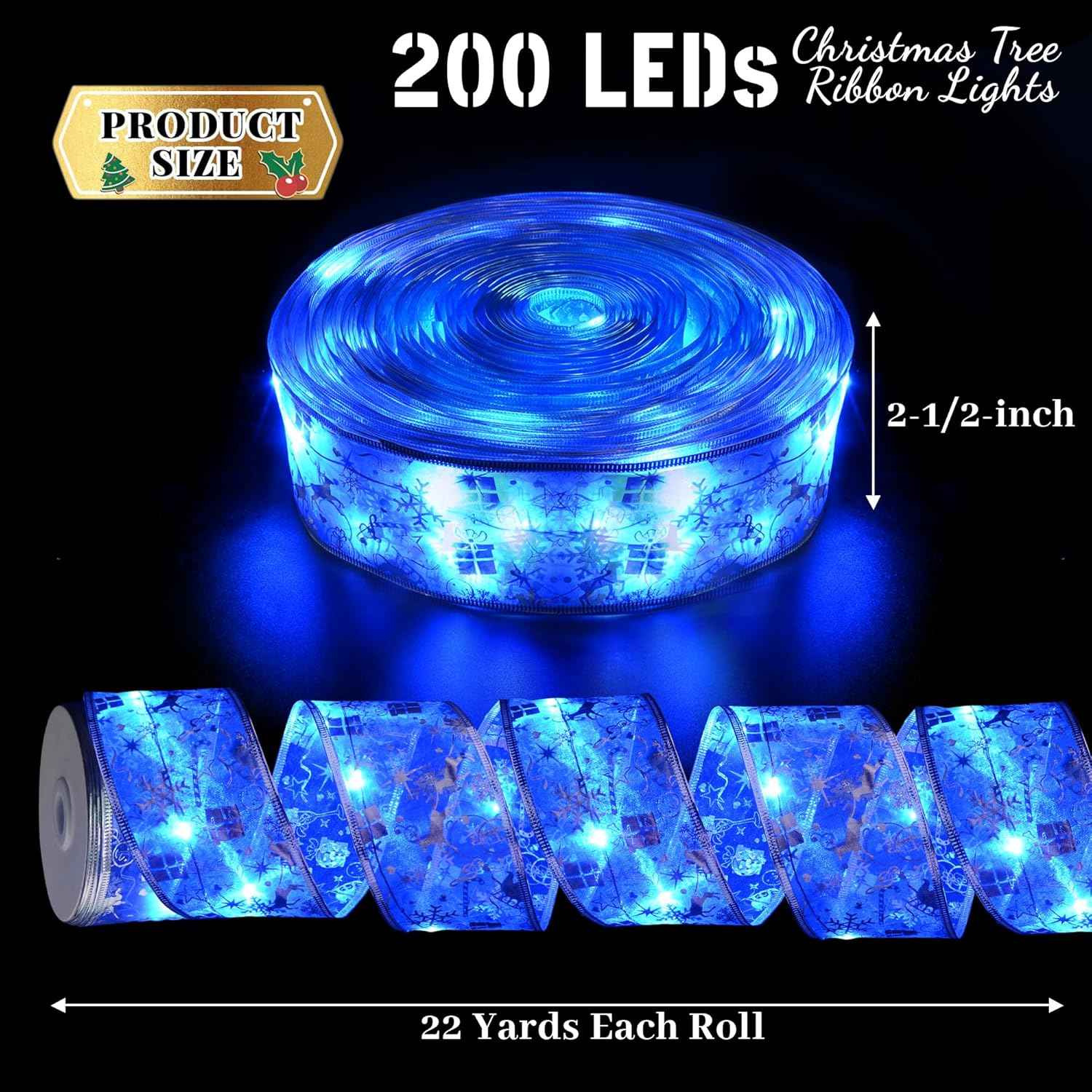 Otomix 200 LED Sheer Garland Lights – Elegant Birthday Gift for Her and Valentine's Day Romantic Decor