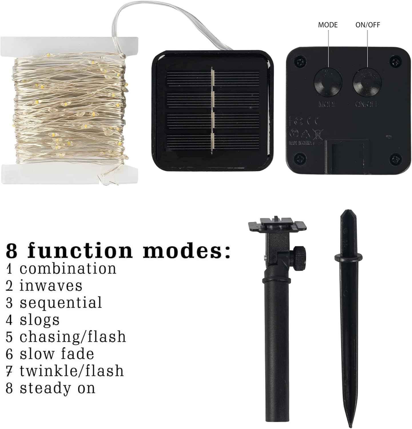 Dazzle Bright Solar String Lights – Family-Safe Nursery and Playroom Decor, No Flame No Heat