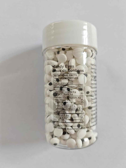 Sprinkle Haven 7mm Sugar Googly Eyes – Child-Safe Sprinkle Decorations for Halloween Classroom Treats