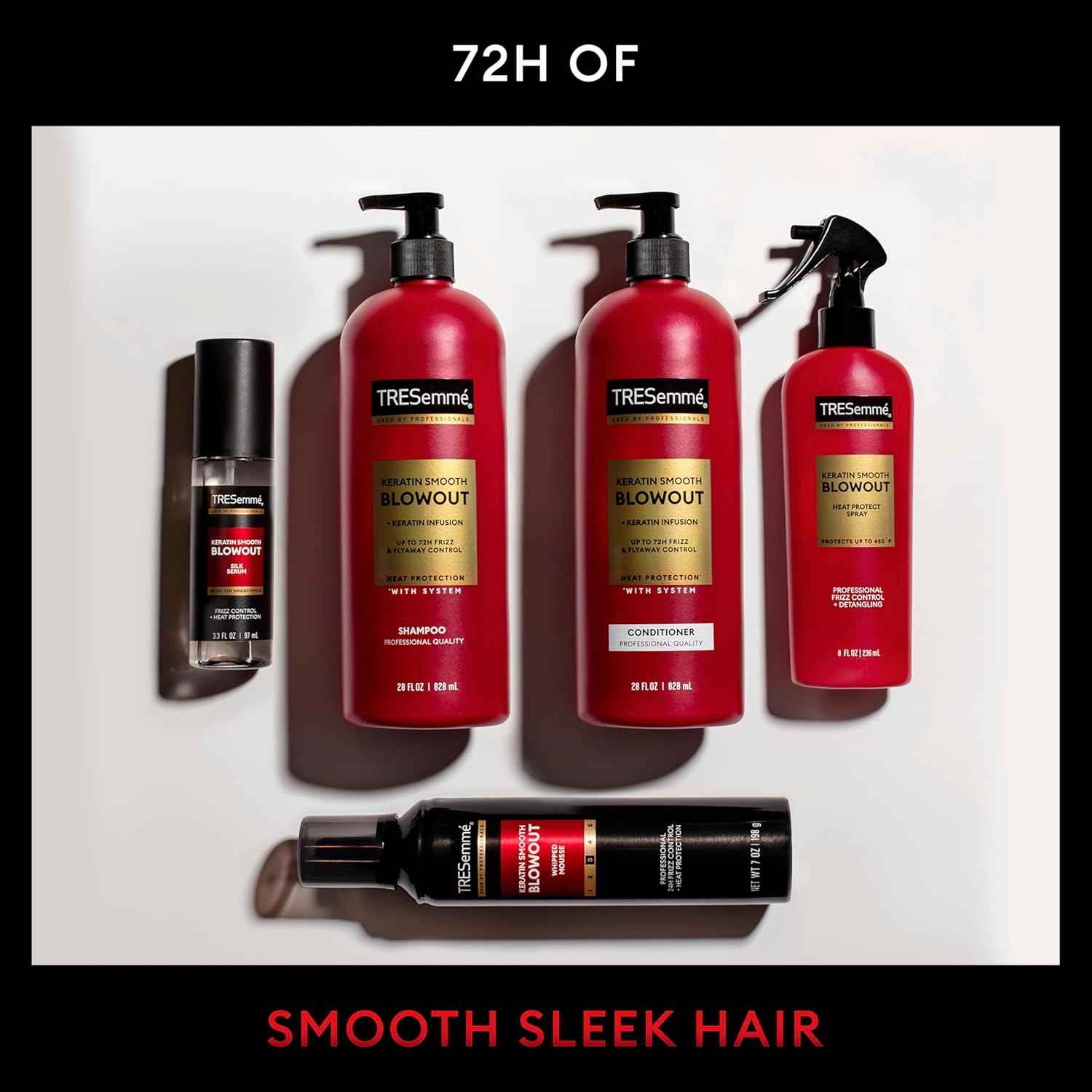 TRESemmé Anti-Frizz Finishing Spray Keratin Smooth for a Flexible Hold Weightless 7 Fl Oz
