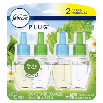Febreze Odor-Fighting Fade Defy PLUG Air Freshener Refill