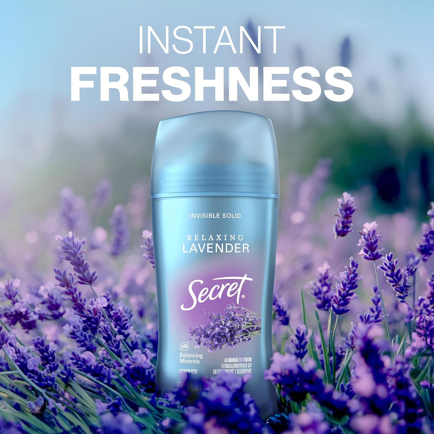Secret_Fresh_Antiperspirant_Deodorant_for_Women,_72hr_Breathable_Sweat_&_Odor_Protection,_Instant_Freshness_&_Gentle,_PH_Balancing_Mineral,_Invisible_Solid,_Relaxing_Lavender_Scent,_2.6_oz_(Pack_of_3)