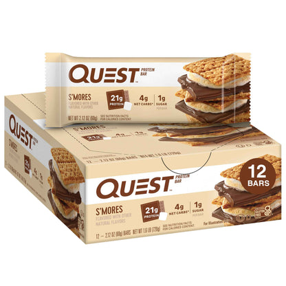 Quest Nutrition Ultimate Variety Pack Protein Bars, High Protein, Low Carb, Gluten Free, Keto Friendly