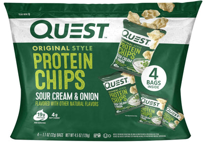 Quest Nutrition Protein Chips Variety Pack High Protein, Low Carb, 1.1 oz