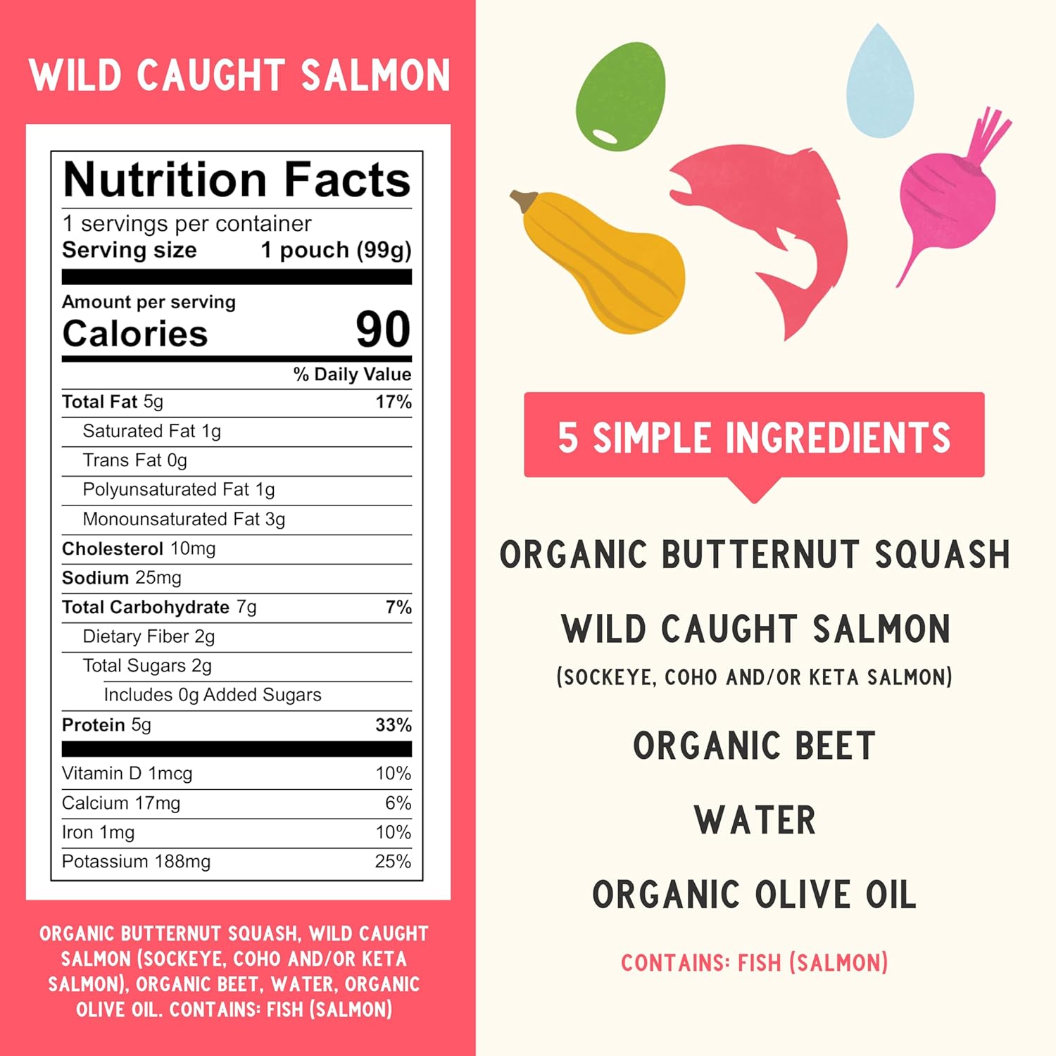 Serenity_Kids_6+_Months_Baby_Food_Pouches_Puree_Made_With_Ethically_Sourced_Meats_&_Organic_Veggies_|_3.5_Ounce_BPA-Free_Pouch_|_Wild_Caught_Salmon,_Butternut_Squash,_Beet_|_1_Count