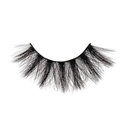 KISS Matte Black, False Eyelashes, 16mm, Includes 1 Pair Of Lash, Easy to Apply, Reusable Lash Clusters