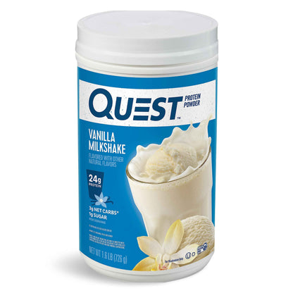 Quest Nutrition Protein Powder, 22g Protein, 1g Sugar, Low Carb, Gluten Free, 3 Pound, 43 Servings
