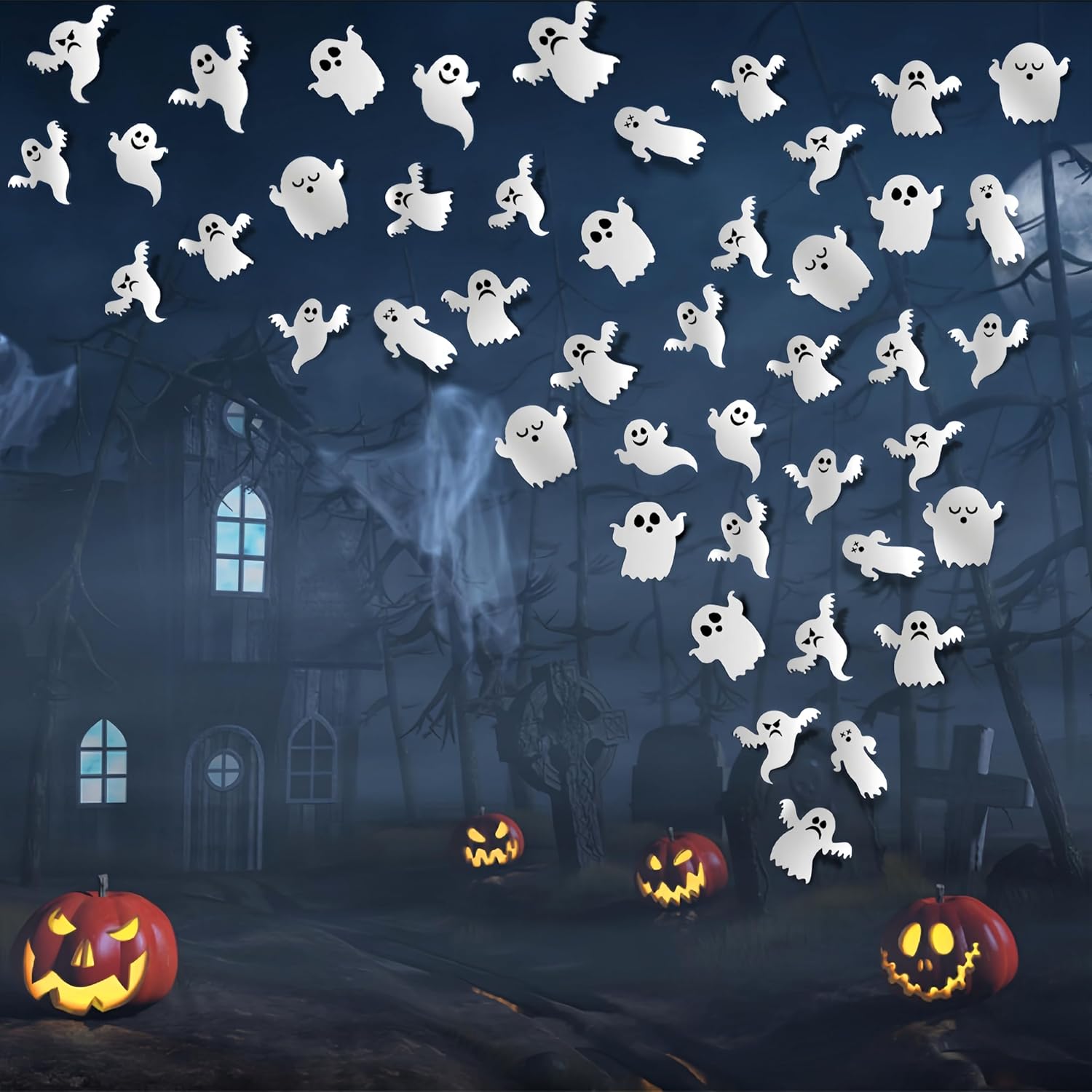 7Styles_Halloween_Ghost_Wall_Decor_Reusable_Self-Adhesive_White_Ghosts_Wall_Stickers_Decals_Cute_Ghosts_Halloweens_Walls_Decorations_for_lndoor_Outdoor_Window_Home_Halloween_Party_Decor_Supplies21Pcs