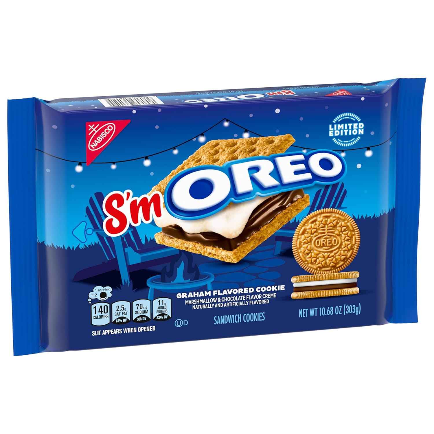 OREO S'mOREO Sandwich Cookies, Limited Edition