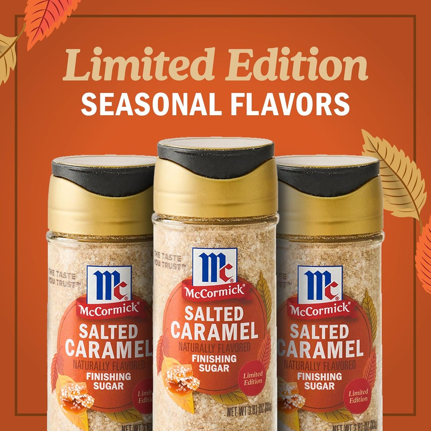 McCormick_Finishing_Sugar,_Salted_Caramel,_Limited_Edition,_Creamy_Caramel_Flavor_with_a_Touch_of_Salt,_For_Coffee,_Ice_Cream,_Brownies,_Popcorn,_Hot_Cocoa,_and_More,_3.81_oz