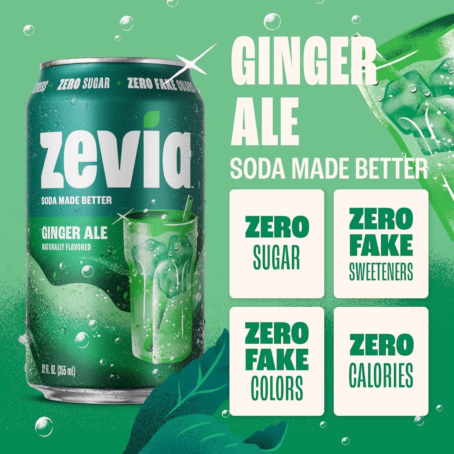 Zevia Zero Sugar Soda
