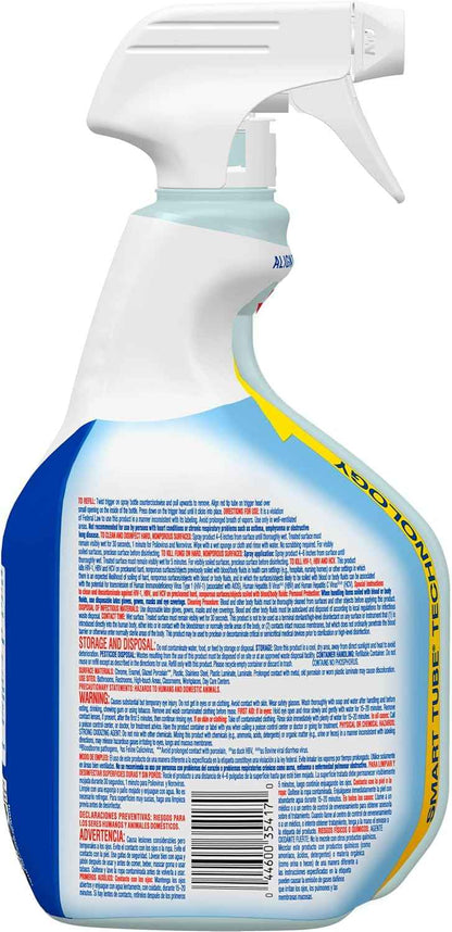 CloroxPro Clorox Clean-Up Disinfectant Cleaner with Bleach Spray, 32 Ounces Each (Pack of 9) (35417)