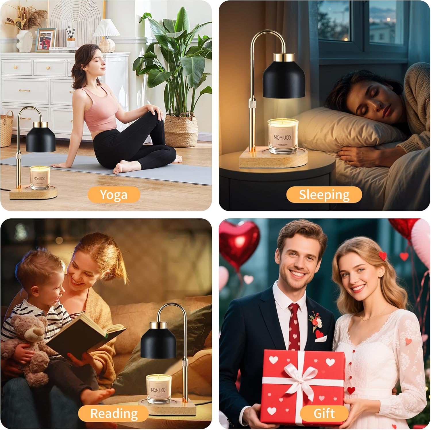 Candle_Warmer_Lamp_with_Timer_&_Dimmer,_Wooden_Base_Wax_Warmer_for_Jar_Candles,_Adjustable_Height,_Flameless_Candle_Melter_for_Home_Decor_&_Gifts,_2_Bulbs_Included