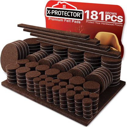 181 PCS Brown