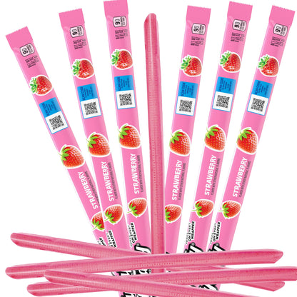 Laffy Strawberry Taffy Rope Candy, 24 Pack, Taffy Candy, Individually Wrapped Candy, 0.81 Ounce Ropes
