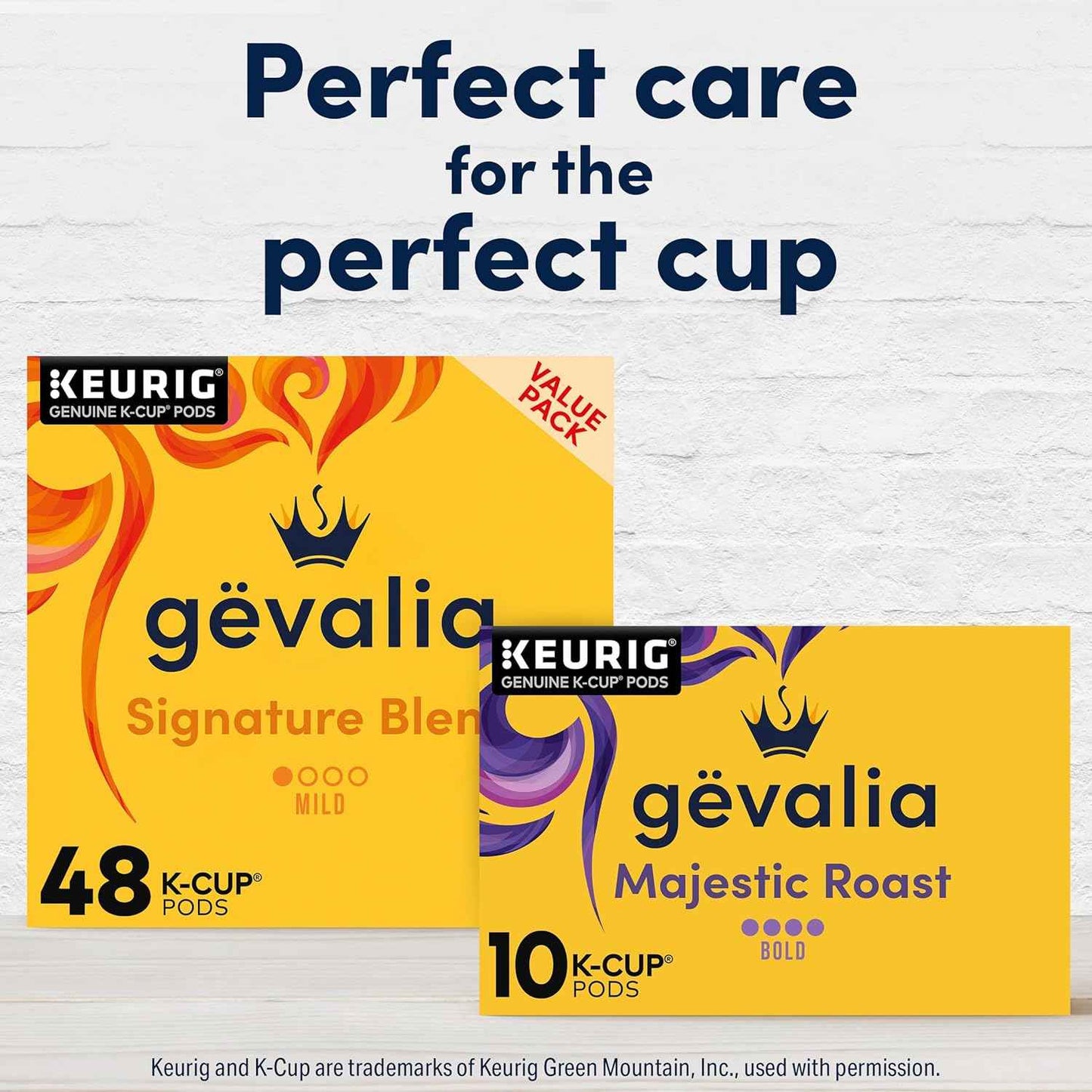 Gevalia Majestic Roast Bold Roast K‐Cup Coffee Pods, 10 ct Box